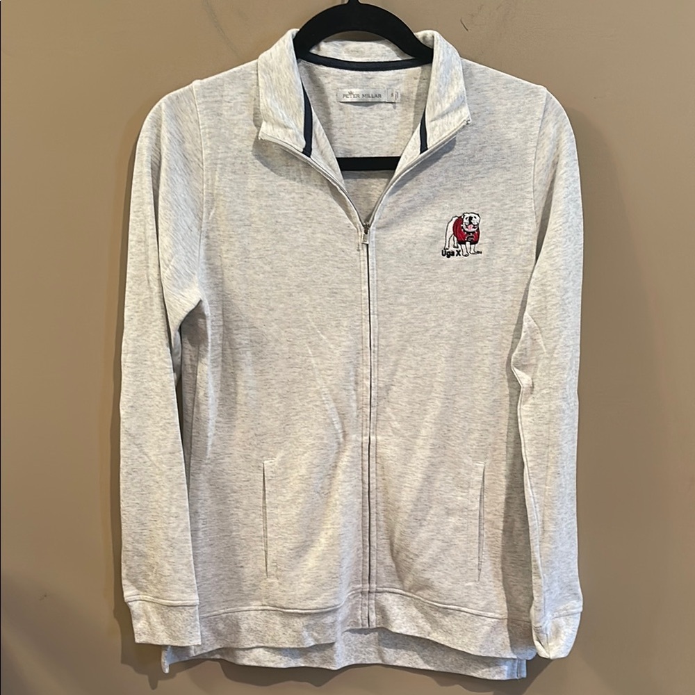 Peter Millar UGA full zip jacket